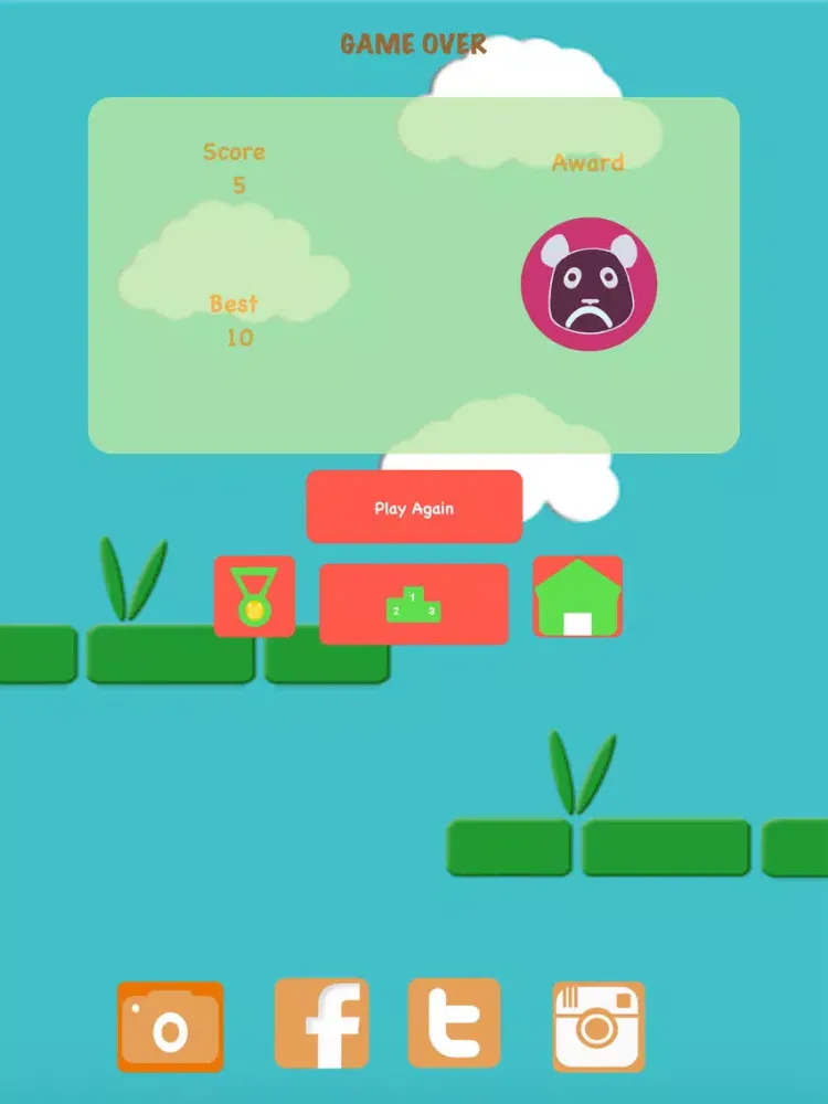 Tappy Panda - Tap the Blue Panda iPad  Ekran Görüntüleri