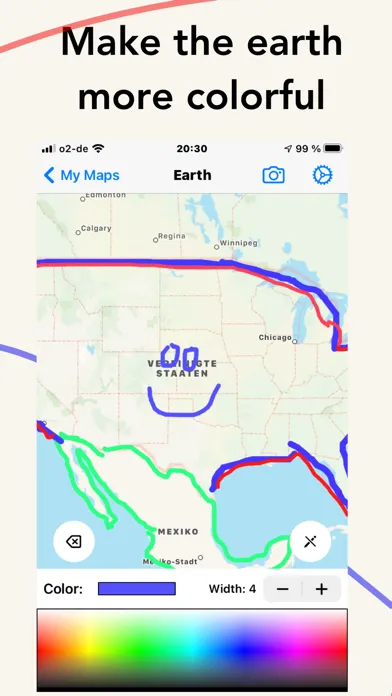MapDraw: Draw on maps স্ক্রিনশট