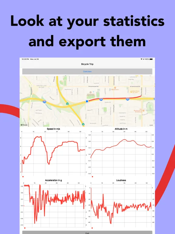 Скриншоты Tracks: Measure your routes iPad 