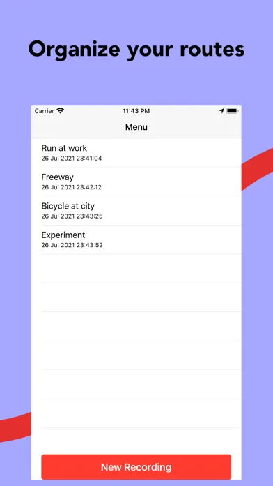 Скриншоты Tracks: Measure your routes