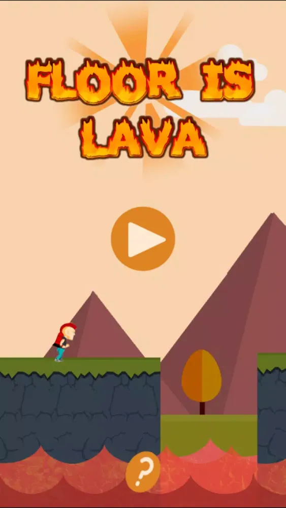 The Floor is LAVA! Lava floor challenge Ekran Görüntüleri