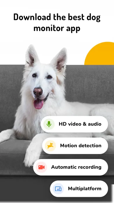 Скриншоты Barkio: Dog Monitor & Pet Cam