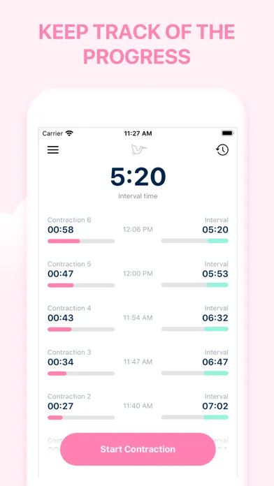 Storky - Contraction Timer Screenshots
