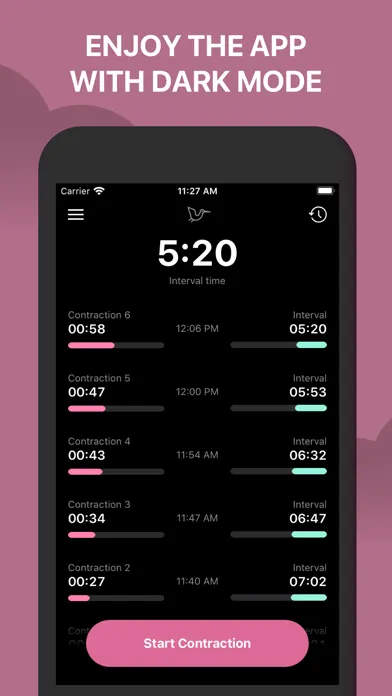 Storky - Contraction Timer Screenshots
