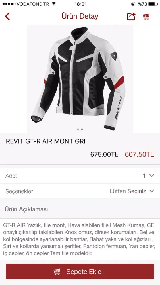 Captures d'écran de Motorcu Marketi