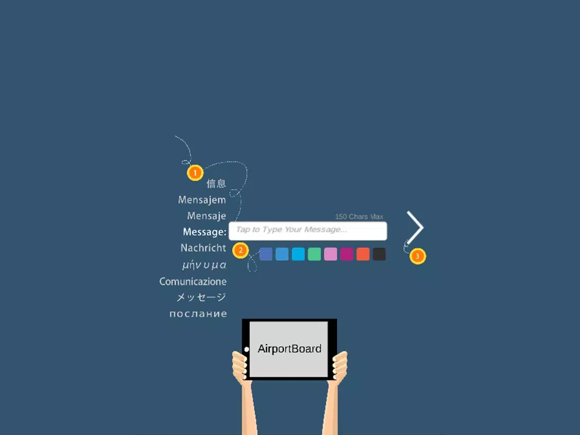 AirportBoard iPad  Screenshots