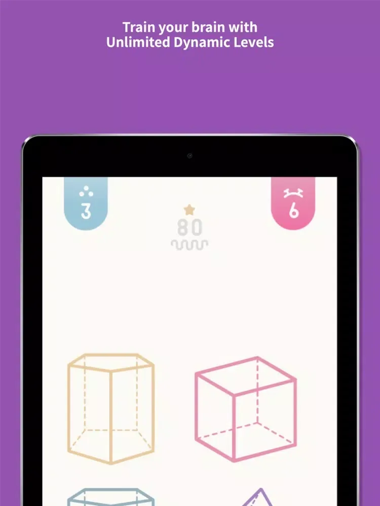 Zrzuty ekranu PriMemory® Shapes iPad 