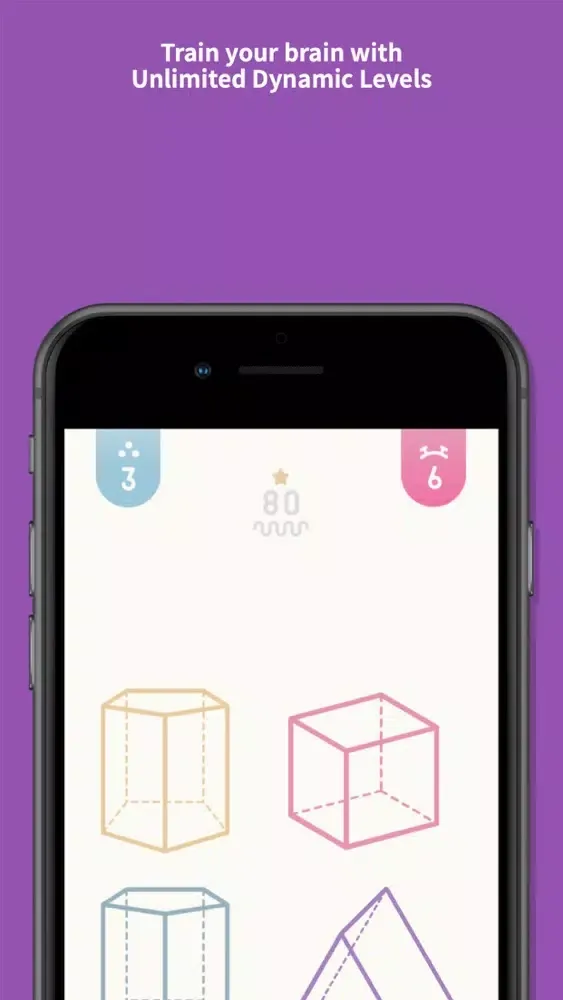 Zrzuty ekranu PriMemory® Shapes