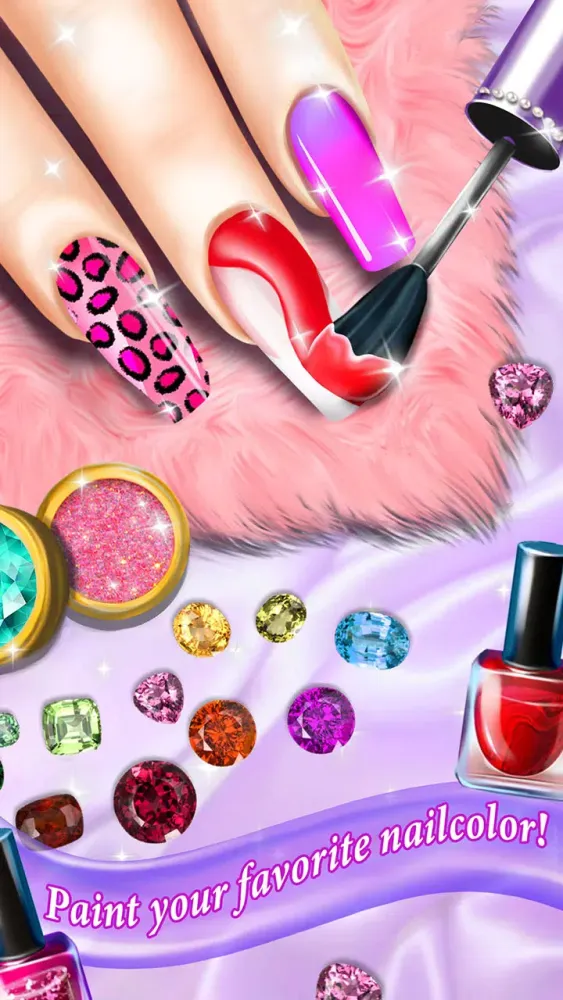 Скриншоты Nail Art Salon Girls Game
