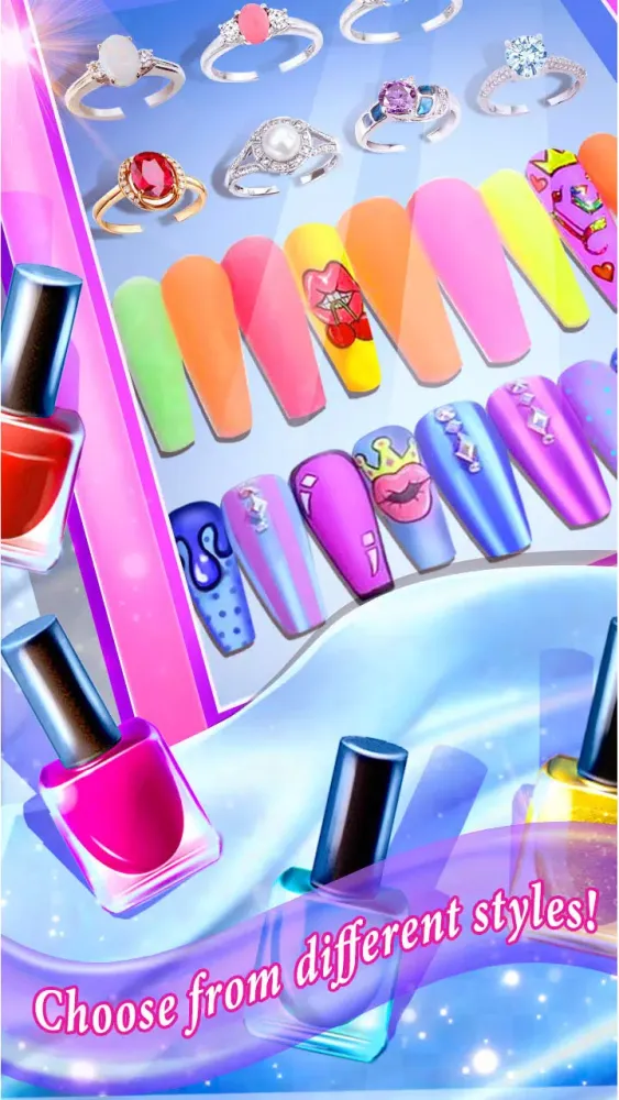 Скриншоты Nail Art Salon Girls Game