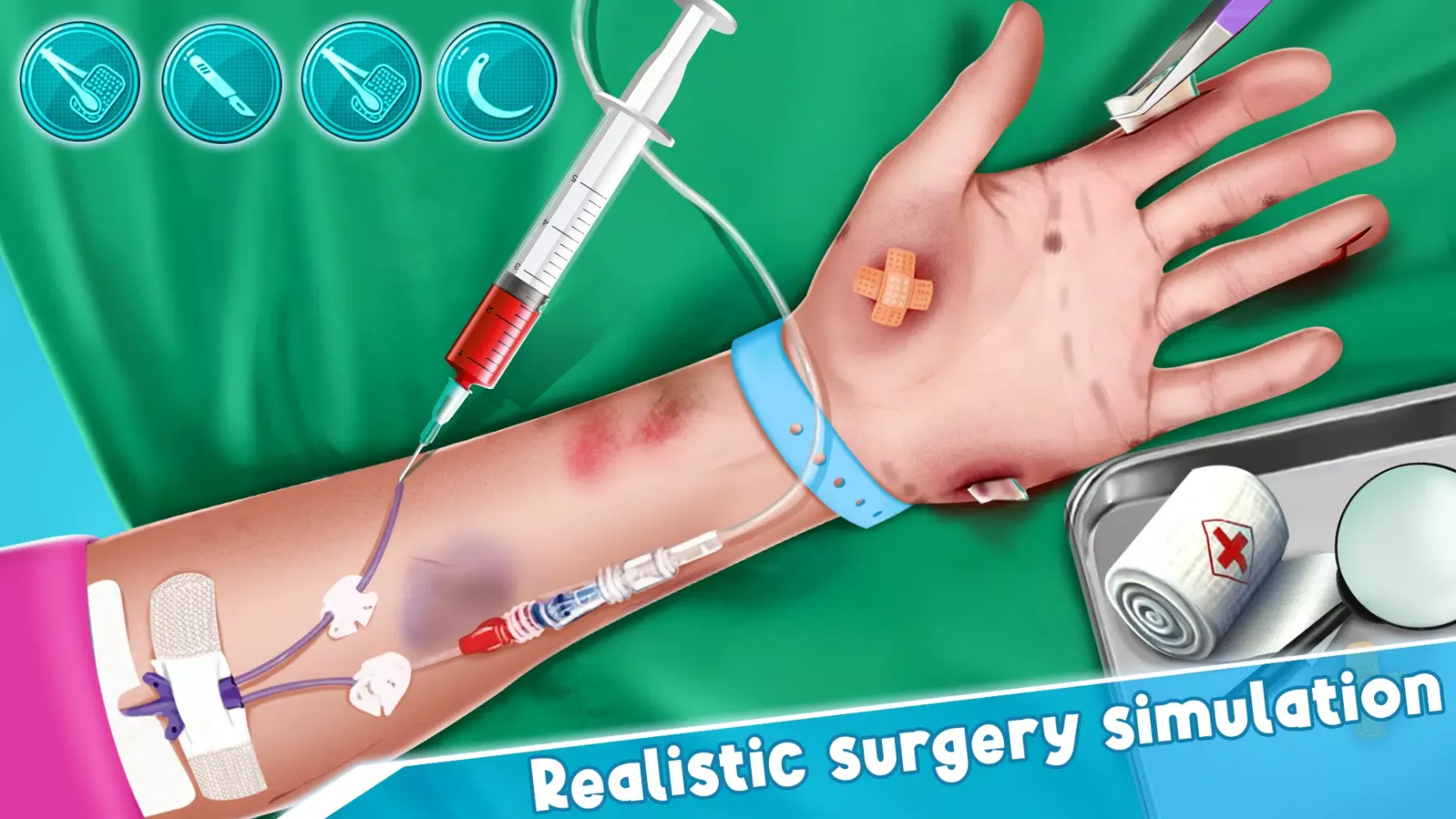 Tangkapan layar Surgery Offline Doctor Games