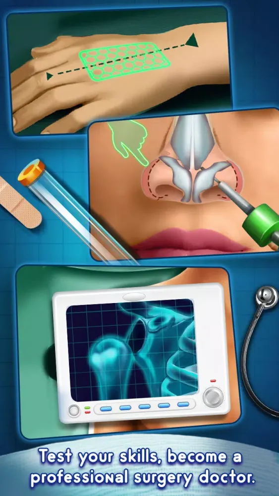 Tangkapan layar Surgery Offline Doctor Games