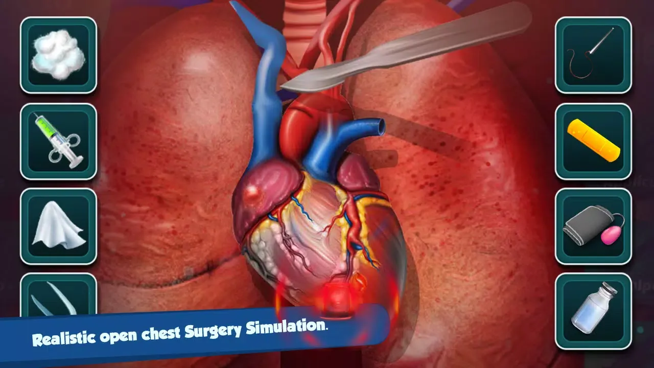 Tangkapan layar Surgery Offline Doctor Games
