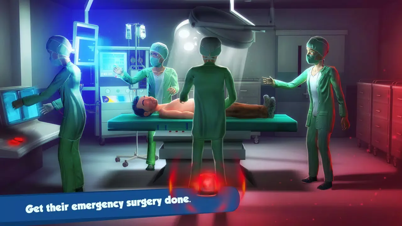 Tangkapan layar Surgery Offline Doctor Games