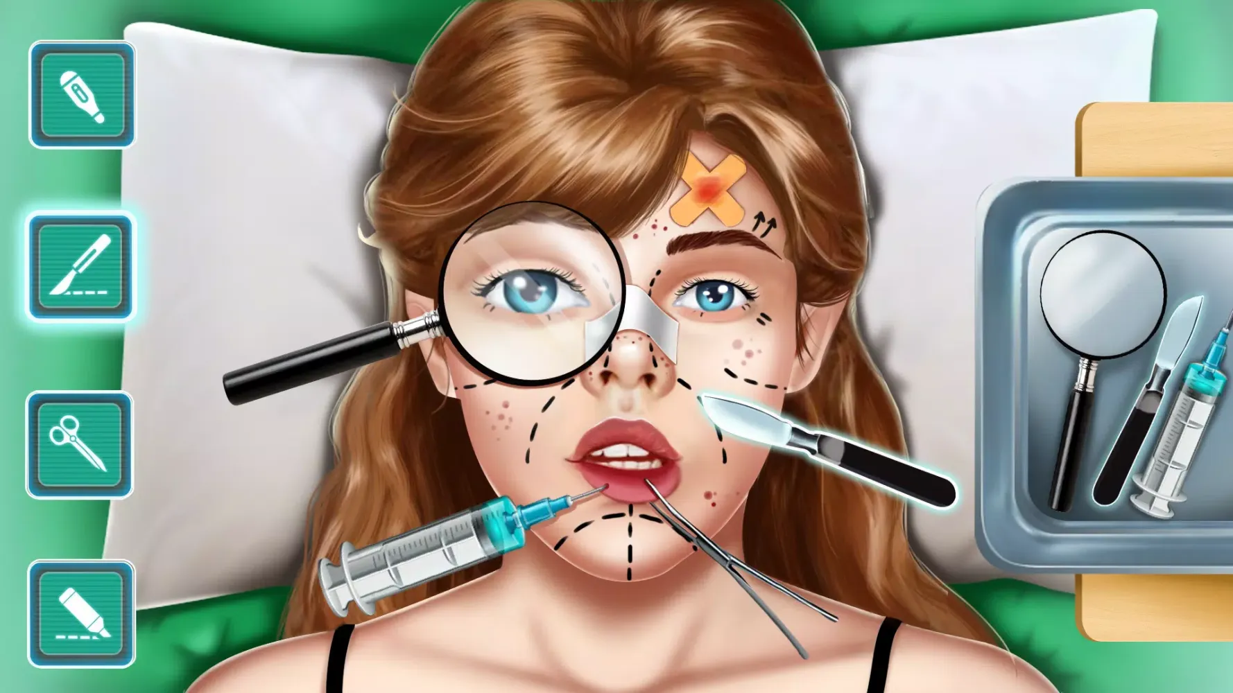 Plastic Surgery Doctor Games سکرین شاٹس