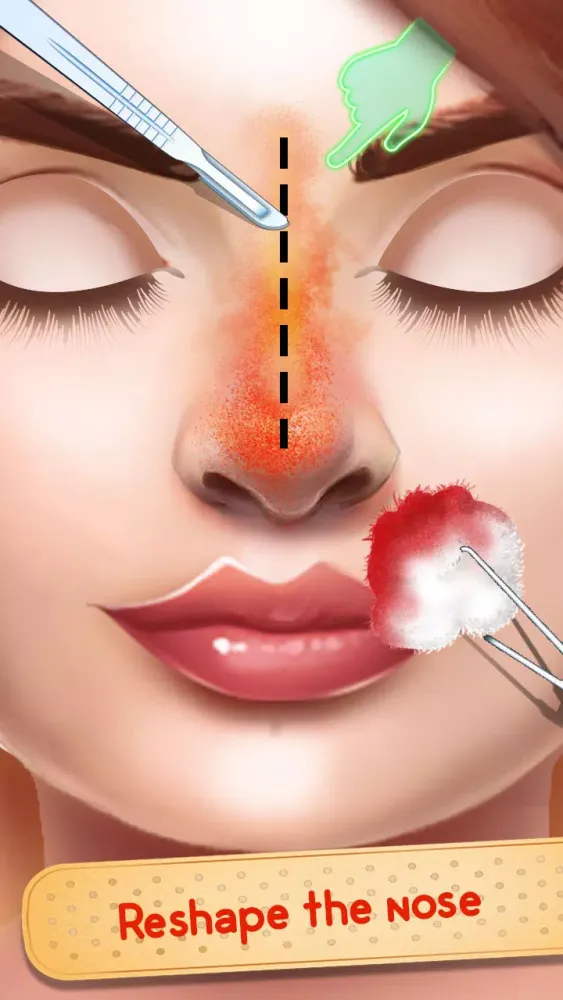 Plastic Surgery Doctor Games سکرین شاٹس