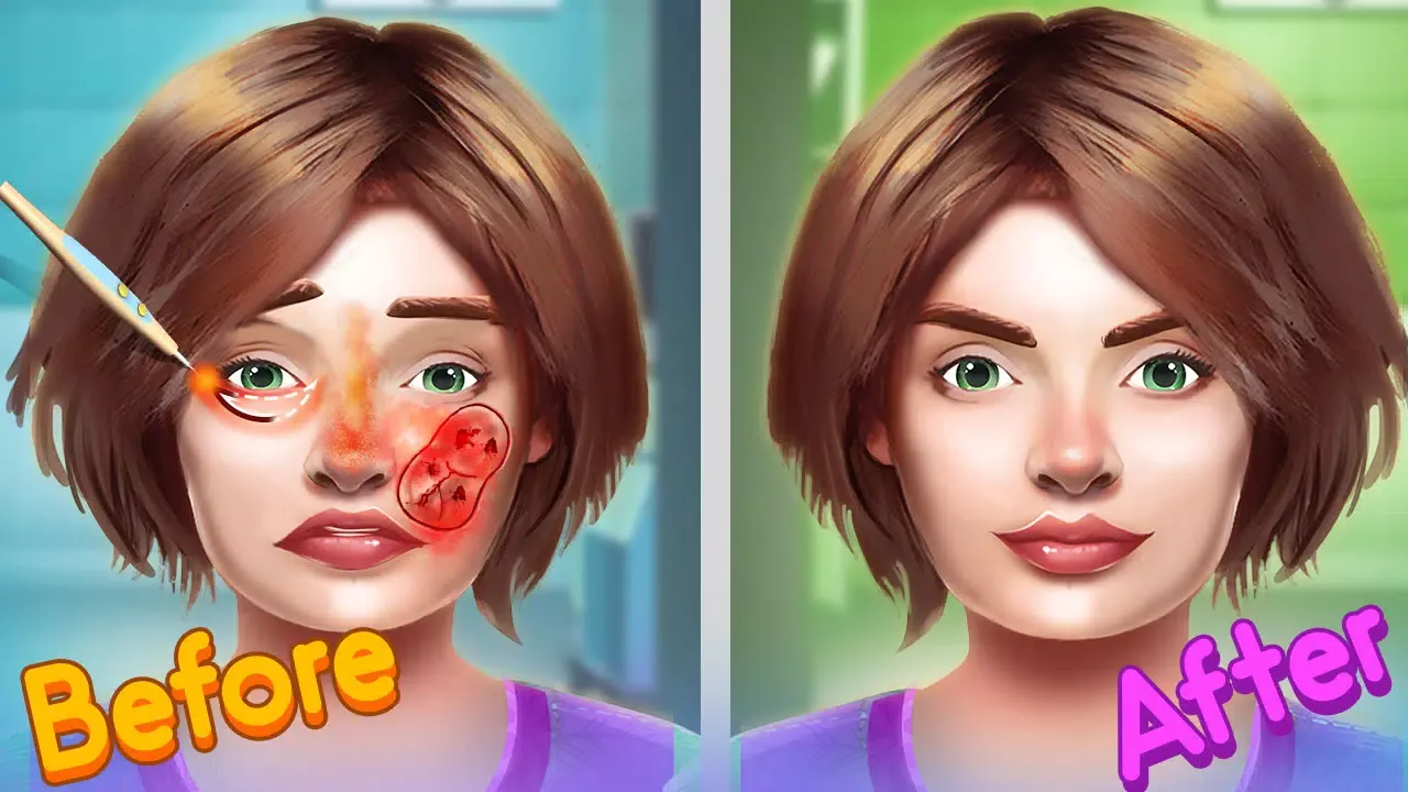 Plastic Surgery Doctor Games سکرین شاٹس