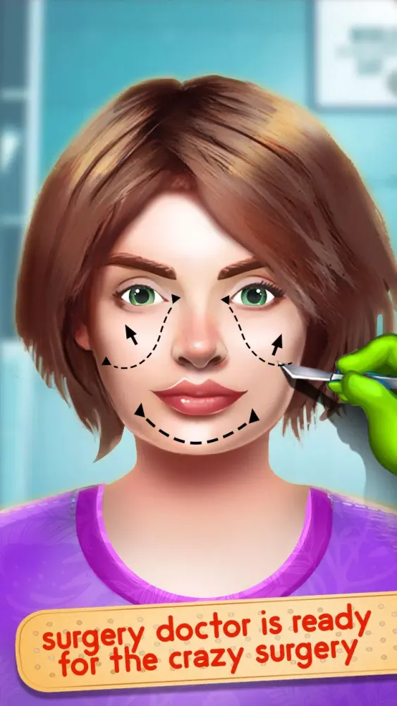 Plastic Surgery Doctor Games سکرین شاٹس