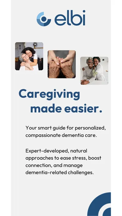 Capturas de tela do elbi - Elevate Caregiving