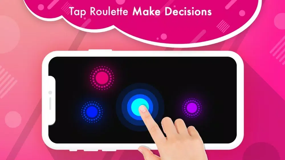 Capturas de tela do Tap Roulette...