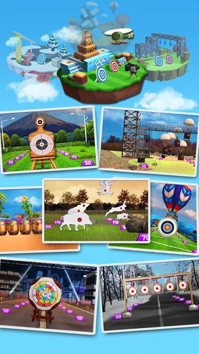 Tangkapan skrin Archery Star