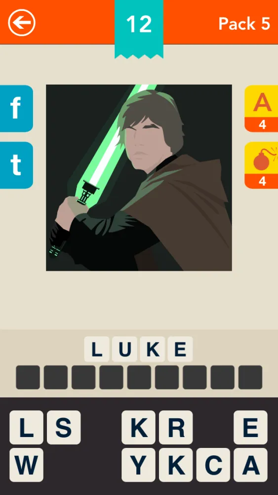 Guess the Character! ~ Free Icon Quiz应用截图