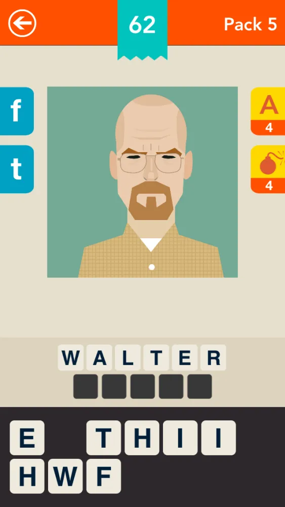 Guess the Character! ~ Free Icon Quiz应用截图