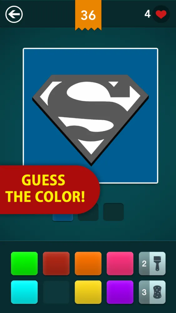 Tangkapan skrin Guess the Color! ~ Free Pop Icon Quiz