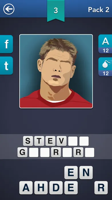 ภาพหน้าจอของ Football Quiz  ~ Guess the Player & Team!