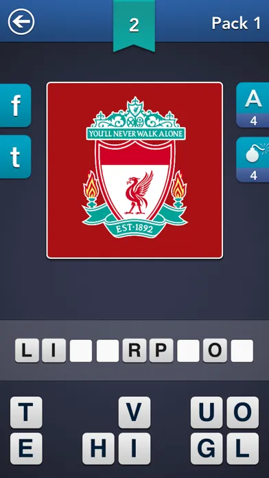ภาพหน้าจอของ Football Quiz  ~ Guess the Player & Team!