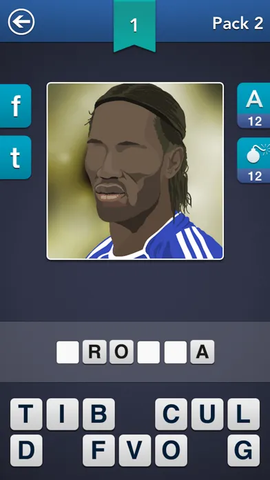 ภาพหน้าจอของ Football Quiz  ~ Guess the Player & Team!