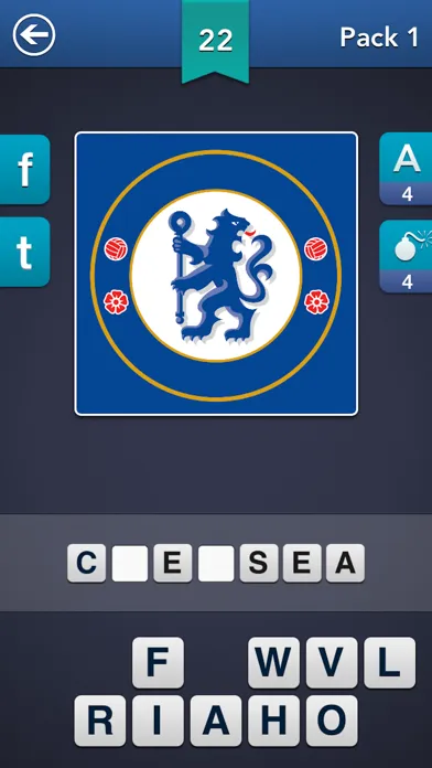 ภาพหน้าจอของ Football Quiz  ~ Guess the Player & Team!