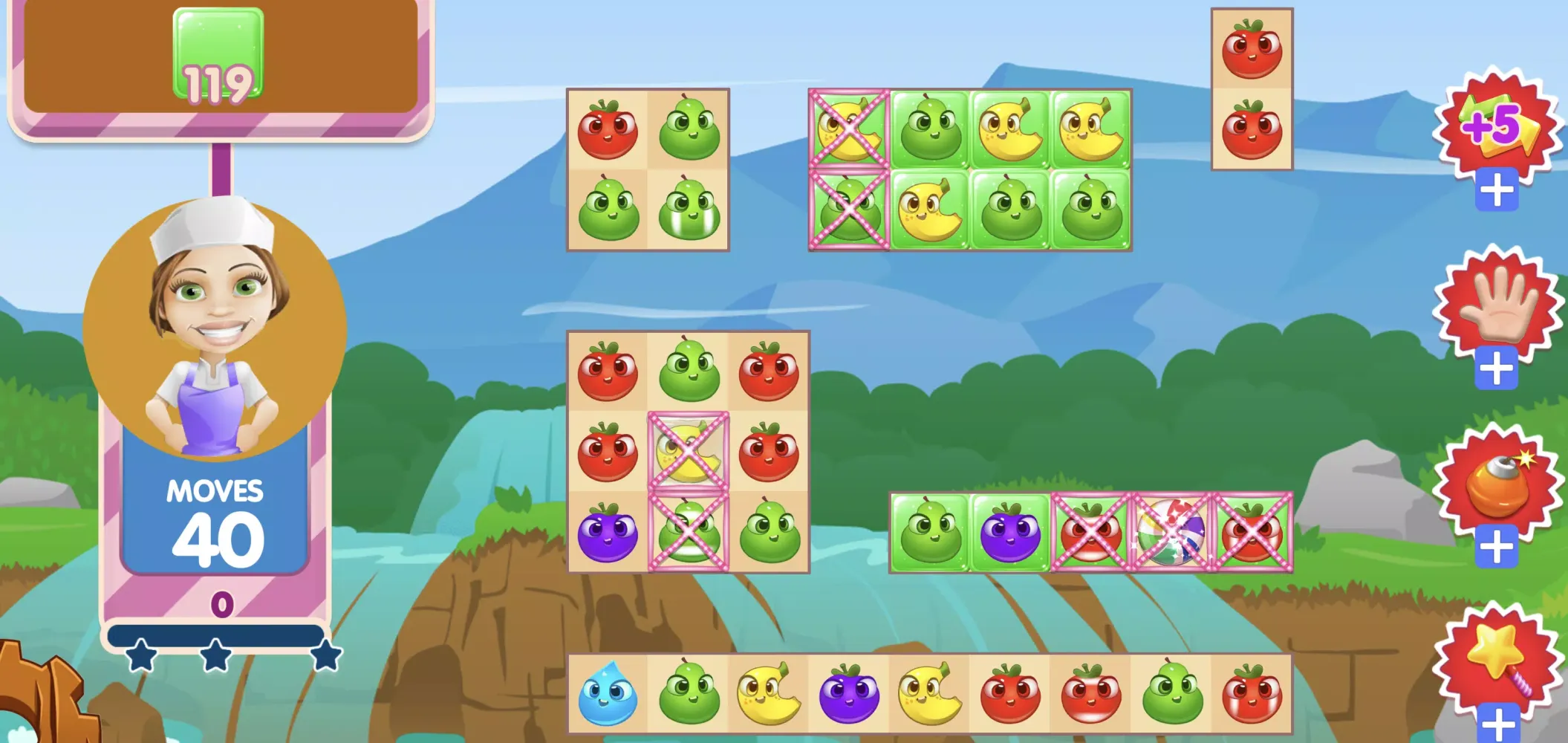 Tangkapan layar Fruit Saga
