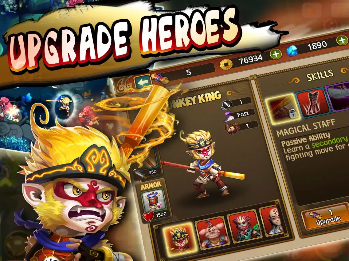 Immortal Legends - TD iPad 应用截图