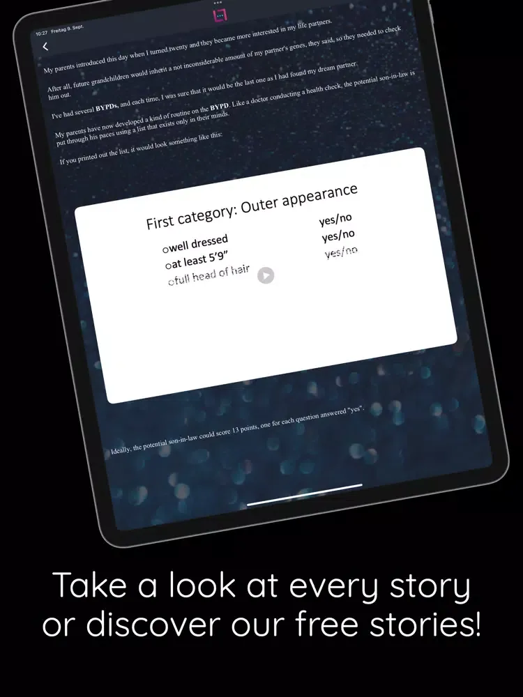 Capturas de pantalla de lively story iPad 