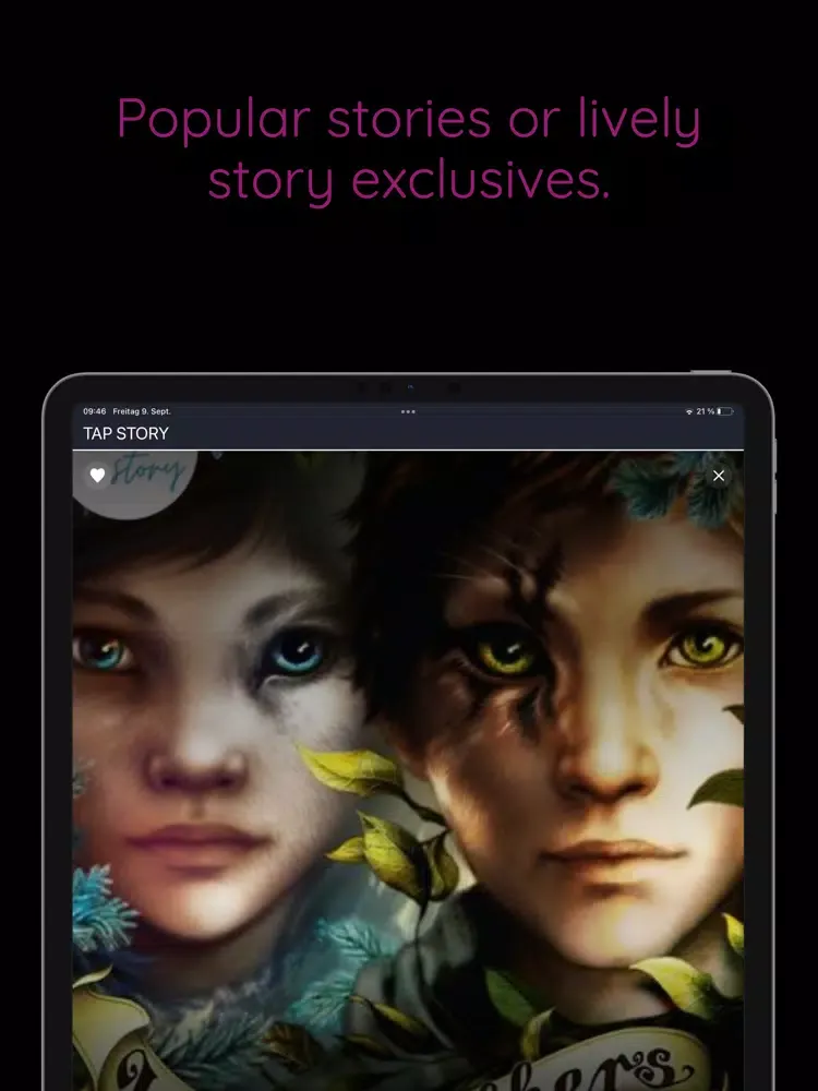 Capturas de pantalla de lively story iPad 