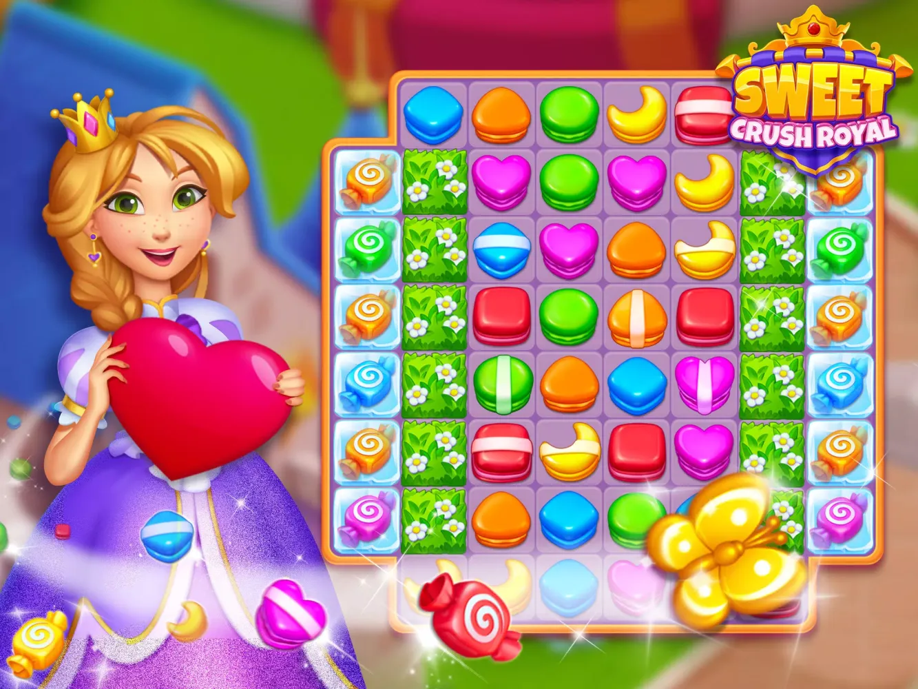 Скриншоты Sweet Crush Royal