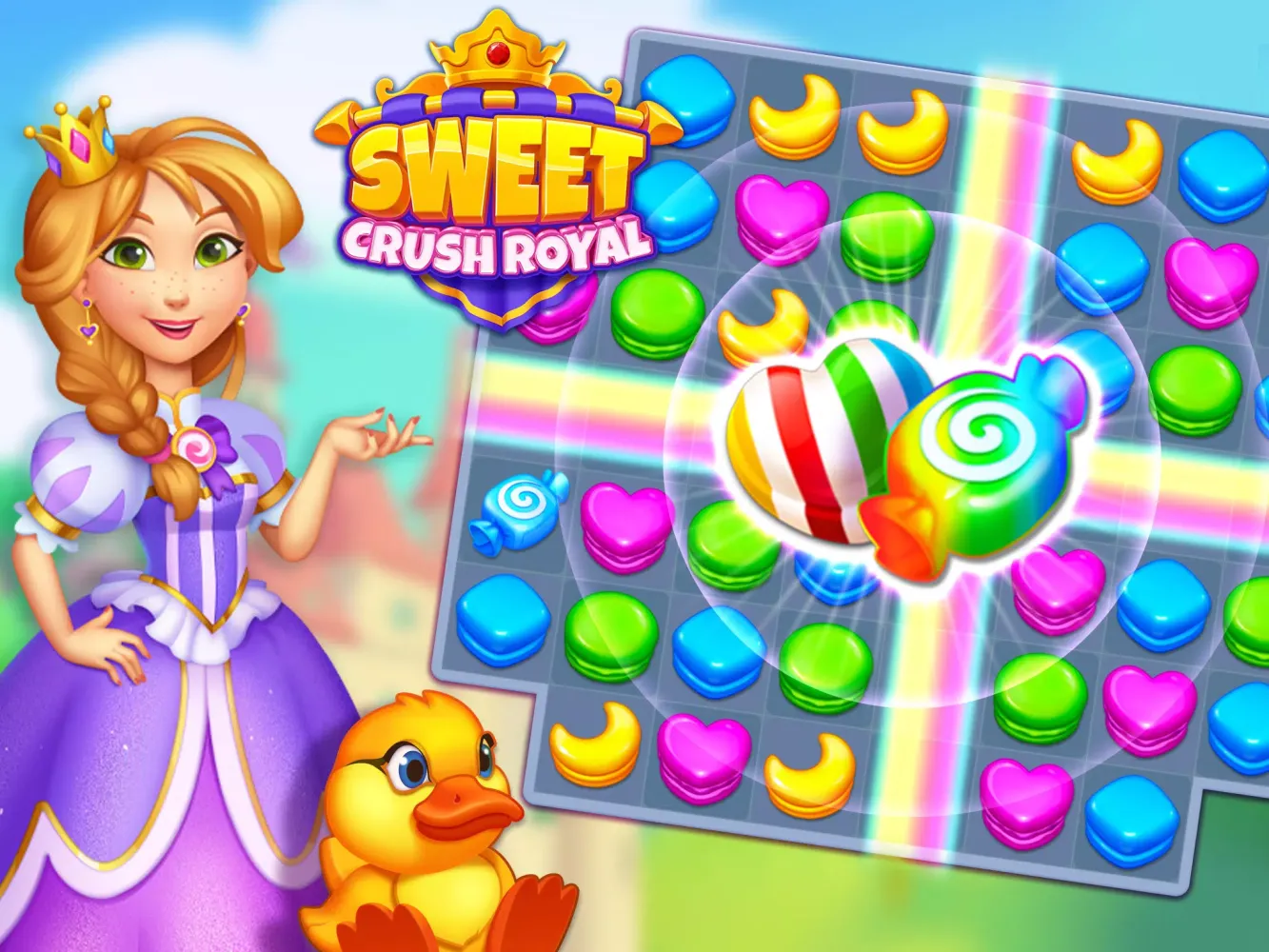 Скриншоты Sweet Crush Royal