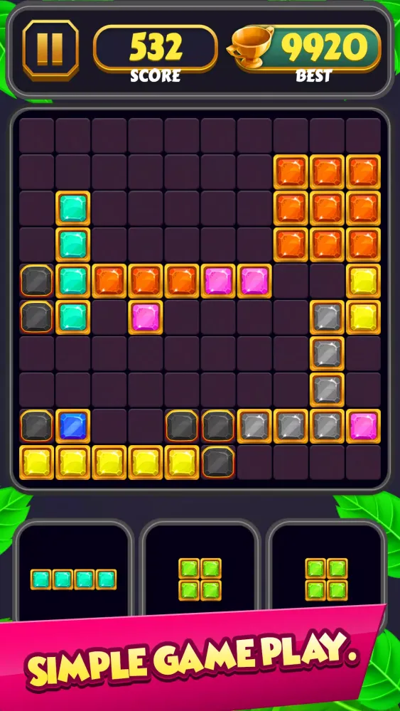 Brick Block Puzzle - Jewel Puz Screenshots