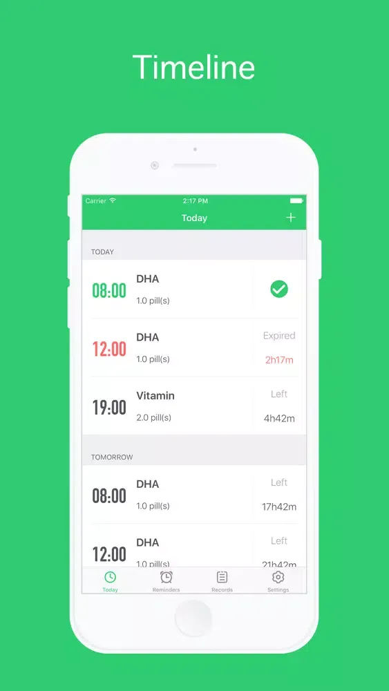 My Med Reminder Screenshots