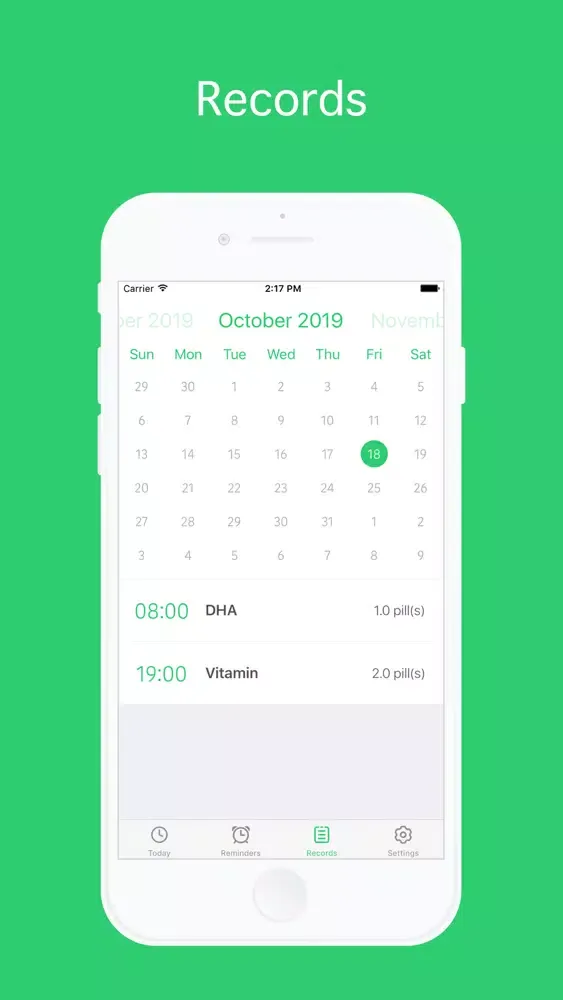 My Med Reminder Screenshots