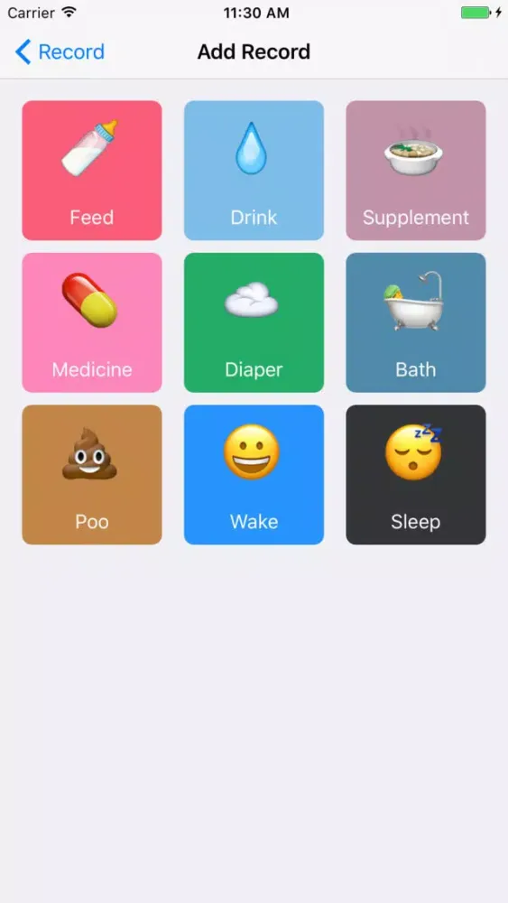Baby Feed Aide स्क्रीनशॉट