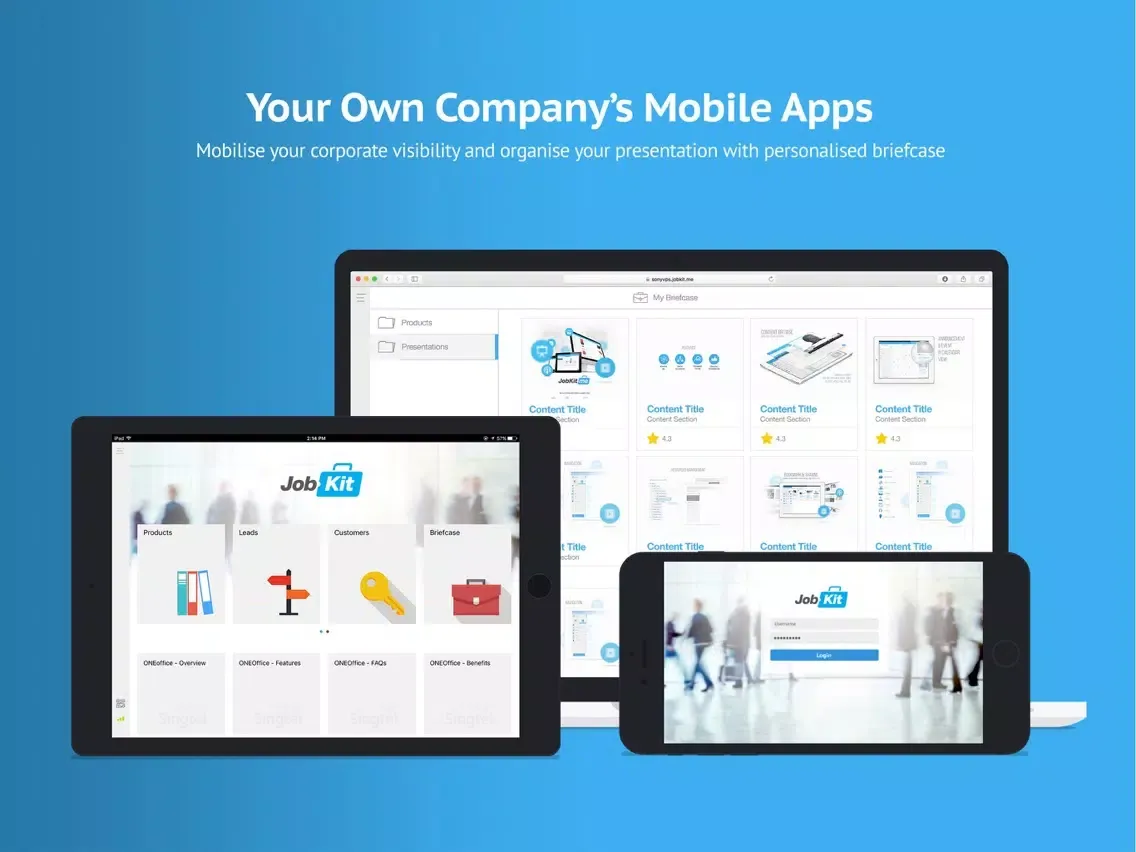 JobKit Mobile iPad  স্ক্রিনশট
