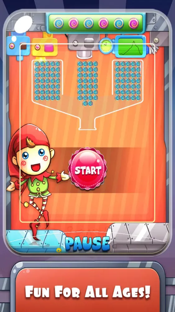 ภาพหน้าจอของ 100 Candy Balls Classic Free - Catch And Collect The Falling Jelly Sweet Candy Ping Pong Balls