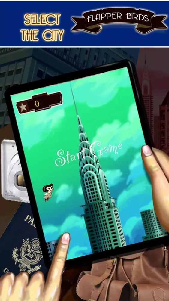 Flapper Birds - The 1920's High Flying Action Adventure, Fall and Rescue Game Ekran Görüntüleri