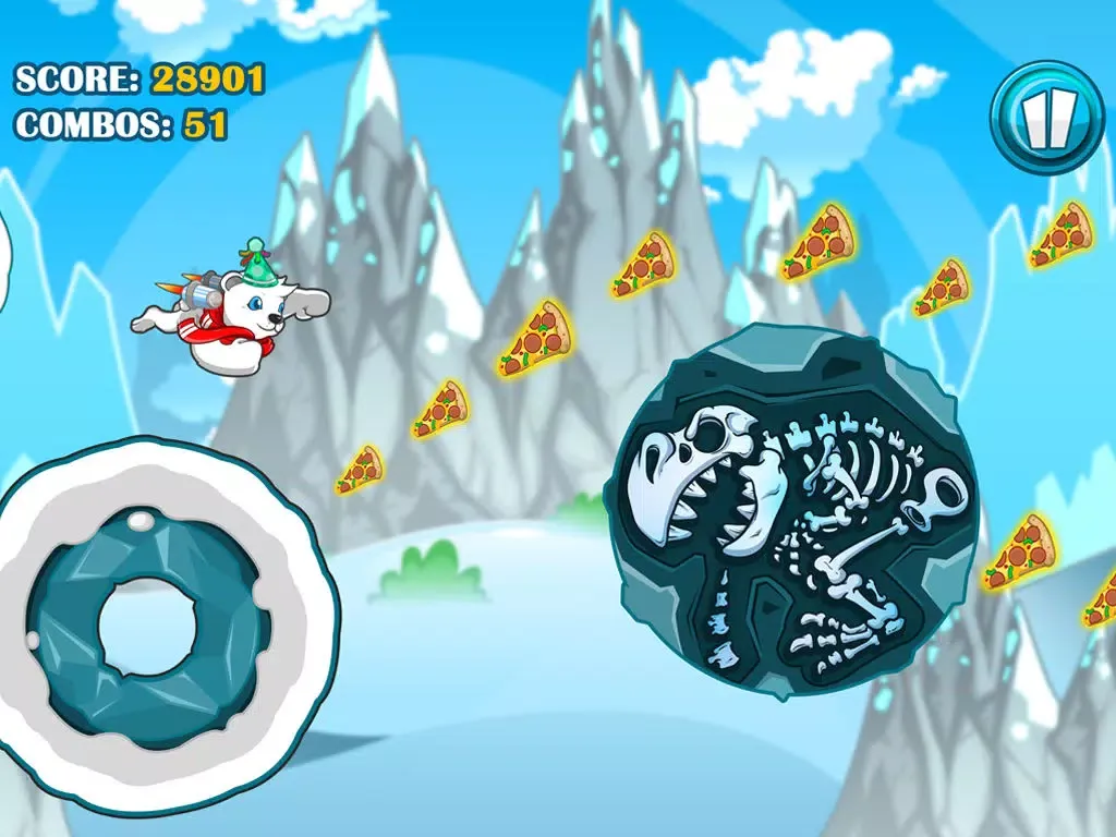 Polar Bear Pizza Party - Free Frozen Arctic Pizza Adventure iPad  Screenshots