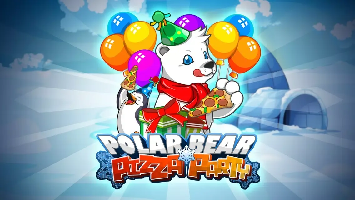 Polar Bear Pizza Party - Free Frozen Arctic Pizza Adventure Screenshots