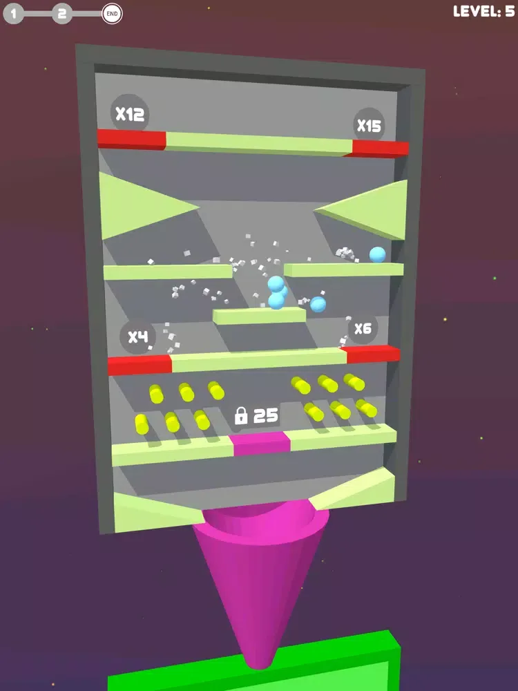 Balls Split 3D iPad  Screenshots