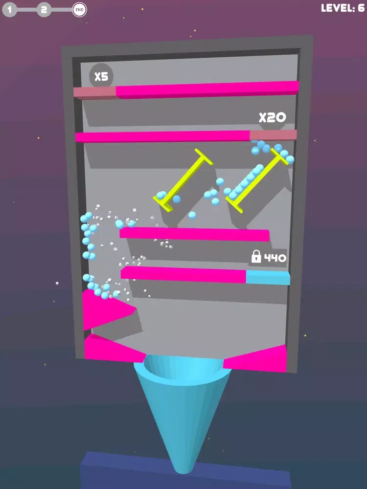 Balls Split 3D iPad  Screenshots