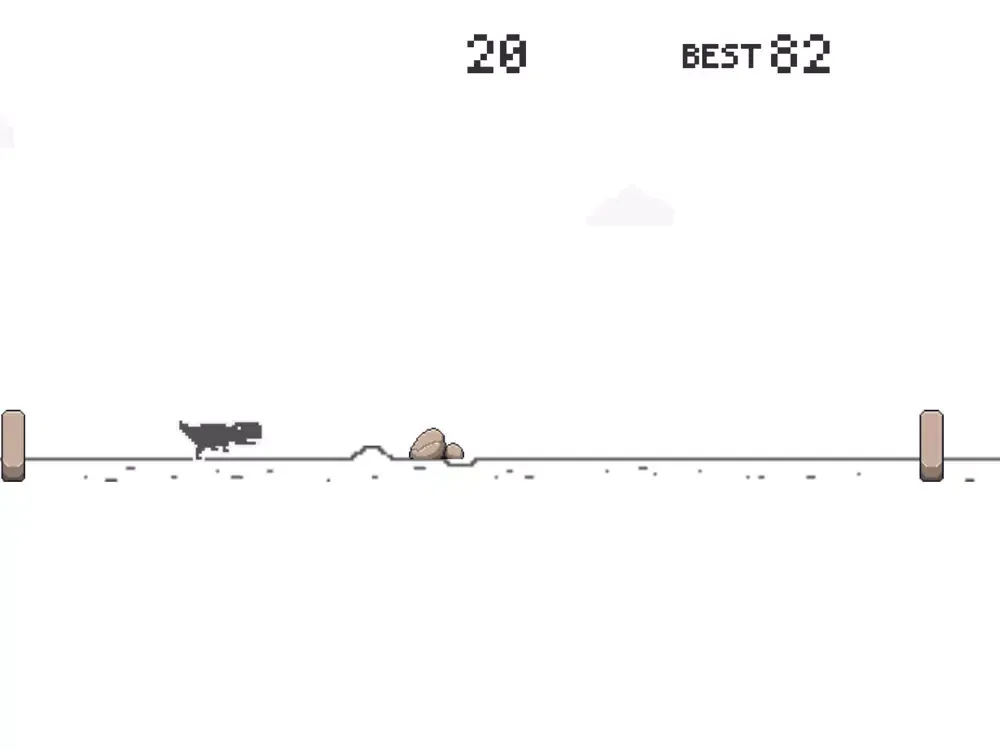 صور The Steve - A jumping dinosaur iPad 
